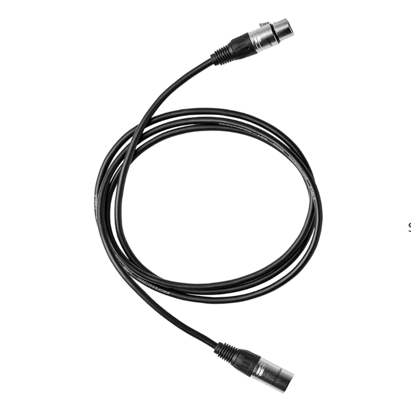 XLR Cable, Male - Female 6 ft (PRO15 to PRO18SUB)