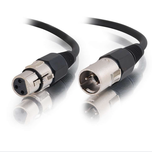 XLR Cable, Male - Female 6 ft  (PRO15 to PRO18SUB)